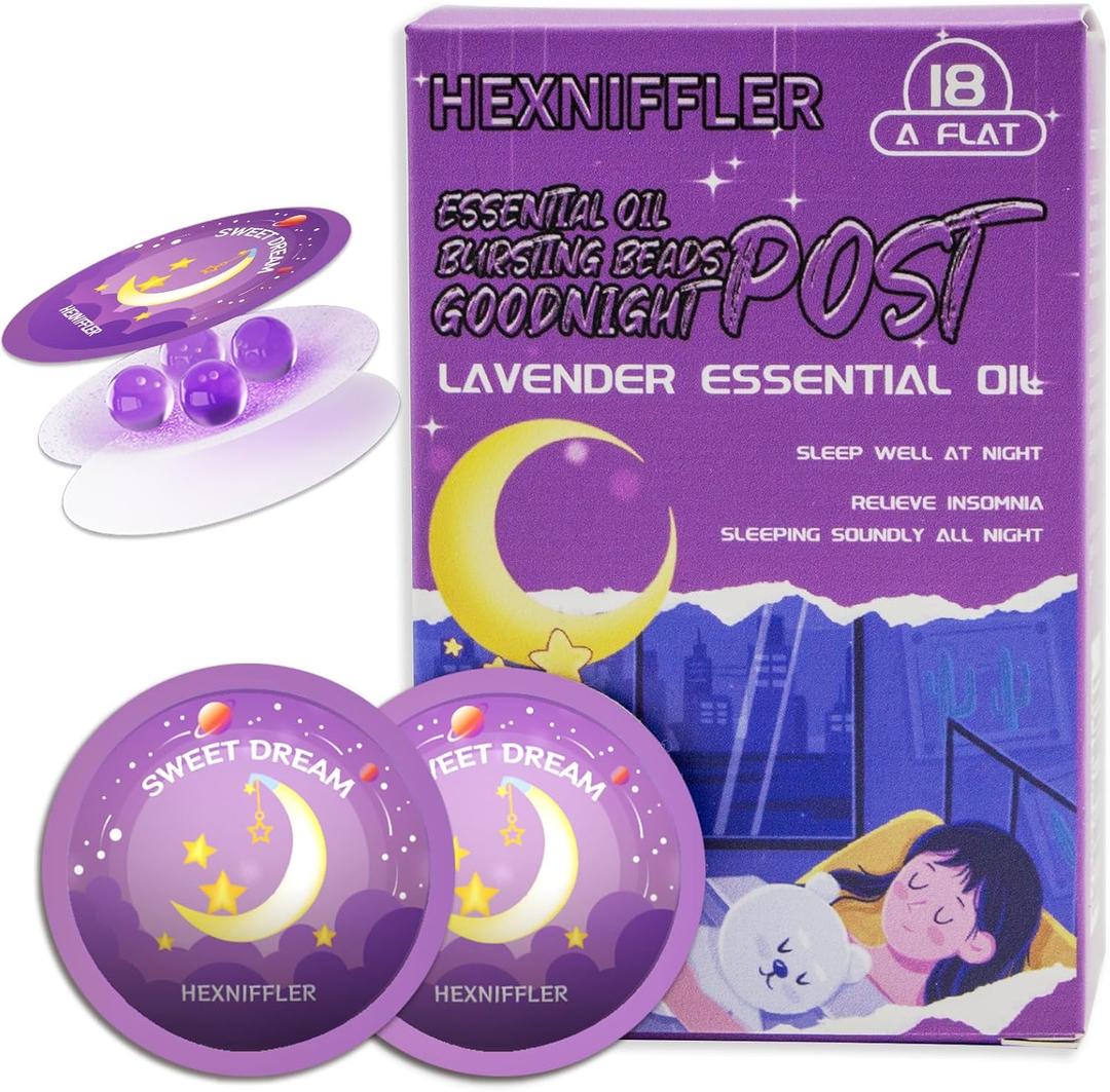 2 x Sleep Patches, Sleep Promoting Patches for Adults, Chemical & Drug Free, Melationin Free, Gentle Aromatherapy, Easy tp Use that Last All Night, 18Patches (EXP 12/31/26)