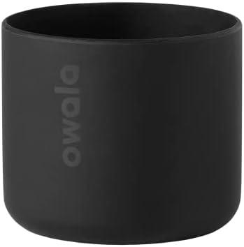 Owala Silicone Boot for Stainless Steel Water Bottles, Anti-Slip Protective Sleeve, Protects FreeSip, Twist, and Flip, Black, 32 Oz