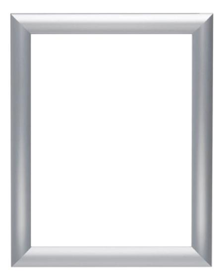 Poster Snap Frame, 8.5" x 11", Silver