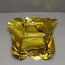 Gold Happy Birthday Balloons Banner 16 Inch Mylar Foil Letters, Inflatable Party Decor and Birthday Decorations for Women, Men, Boys & Girls Kids and Adults, Reusable, Party Supplies