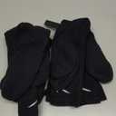 Nike Unisex Adult Everyday Cushioned Training Ankle Socks (6-Pack) (Black/White), X Large