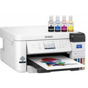 Epson SureColor F170 Dye-Sublimation Printer. Includes Full Set of Ink, User Guide, & AC Power Cable SCF170 - Compact 8.5" x 11" Format - Original Product with Full Manufacturer Support by ORINOKIA.