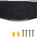 munirater Bright Black Rear Tailgate Liftgate Garnish Handle Trim Replacement for 2004-2009 Base/Touring Hatchback 4-Door