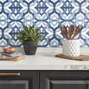 RoomMates Waverly RMK11866RL Tipton Peel and Stick Wallpaper, 18 in x 18.86 ft