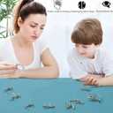 Metal Wire Puzzle Set of 24 with Pouch,Brain Teaser IQ Test Disentanglemen Iron Link Unlock Interlock Game Chinese Ring Magic Trick Toy for Party Favor Kids Adults Challenge