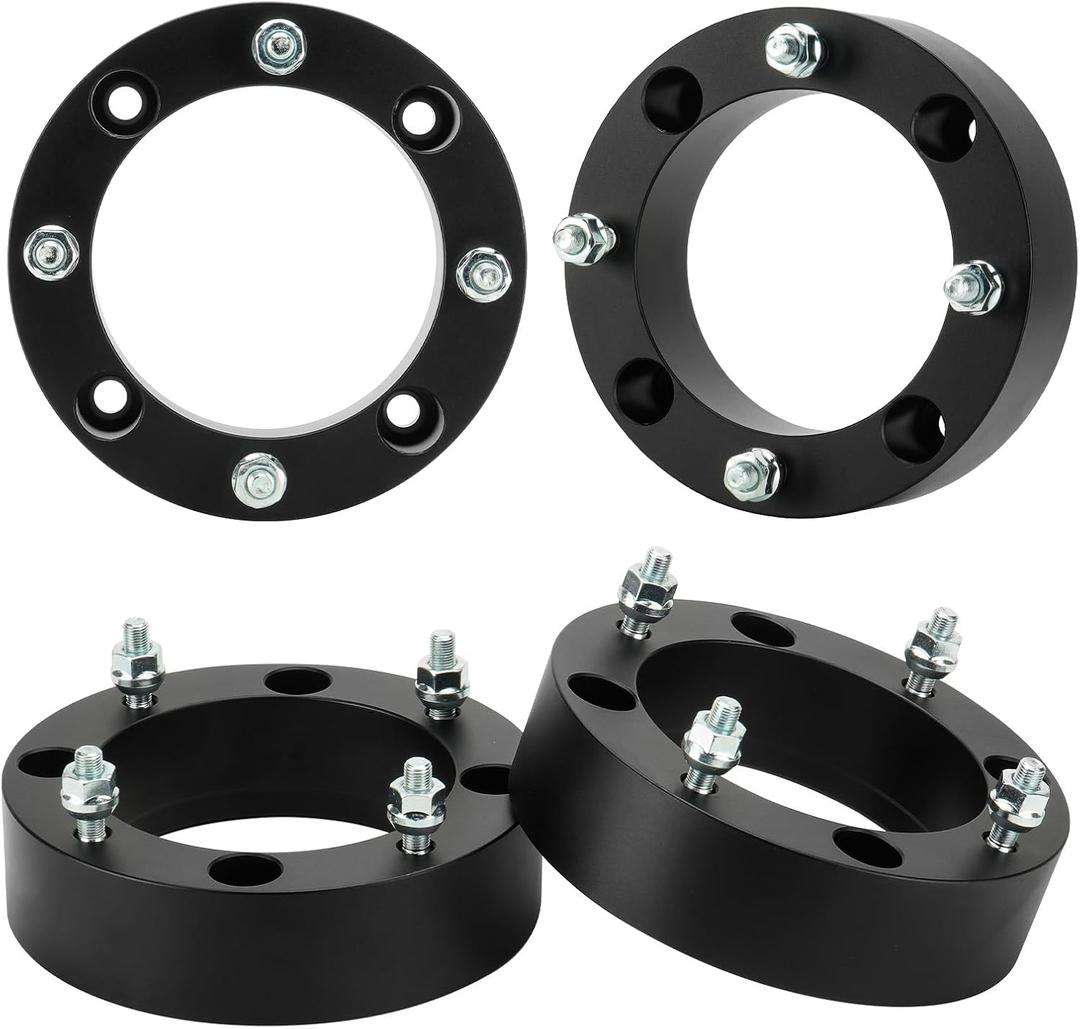 Aeagle 4x156 Wheel Adapters 2" for Polaris Sportsman Ranger RZR, Forged 4 Lug Wheel Spacers with 3/8"-24 Studs 131mm Bore 4PCS