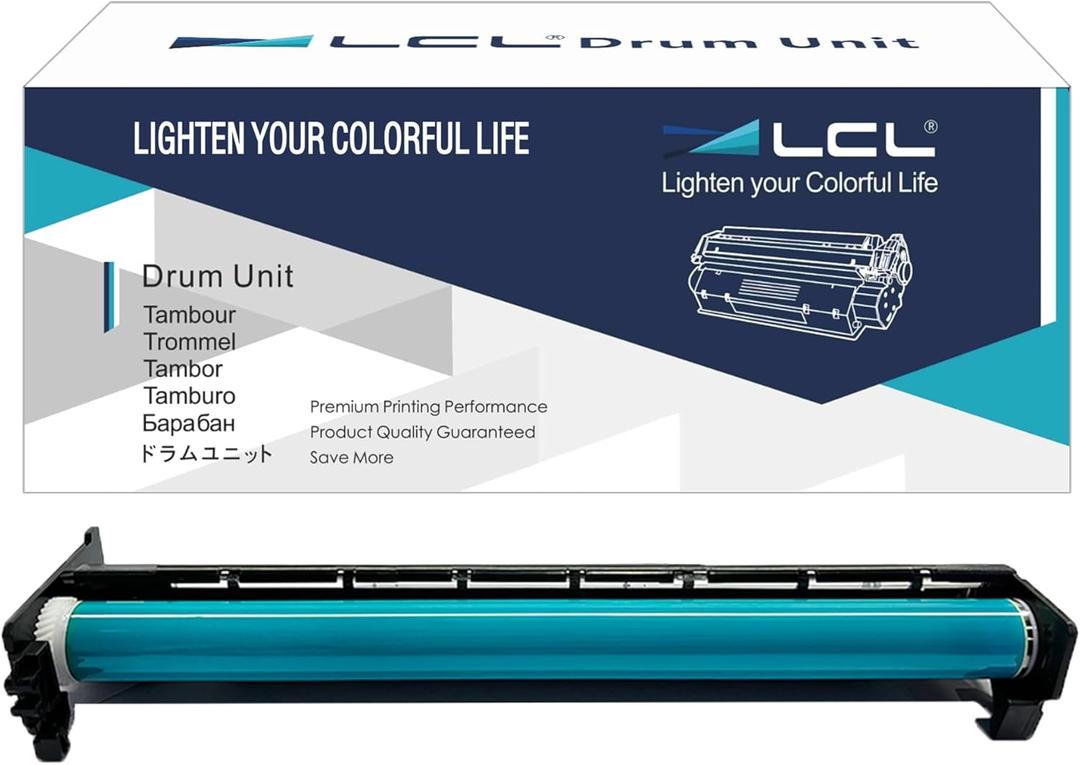 LCL Compatible Drum Unit Replacement for HP 19A CF219A M102 M102a M102w MFP M130 M130a M130fn M130fw M130nw M132 M132a M132fn M132fp M132fw M132nw M132sfnw (1-Pack Black) with Chip (High Yield)