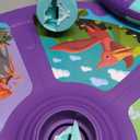 RetroAudio Dinosaur Sit and Spin Toy for Toddlers 1-3 3-5 360Spinning Toys Birthday Gift for Girls Boys, Sit n Spin Toys for Toddlers 2-4 with LED & Music Active Play Early Development Toy