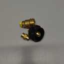 Joywayus Brass QCC1 Nut Propane Gas Adapter with 1/4 Inch NPT Pipe Thread for Outdoor Cooking, Heating, Camping