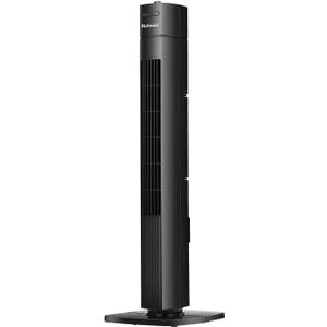 Holmes 31" Manual Tower Fan, 70 Oscillation, 3 Speeds, 2-Hour Auto Shut-Off Timer, Adjustable Vents, Compact and Slim Profile, Carry Handle, Ideal for Cooling your Home, Bedroom or Office, Black
