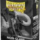 Dragon Shield | Standard Size Card Matte Sleeves | 100 CT - Non Glare Smooth & Tough Premium TCG Sleeves | Compatible with Pokemon, Flesh & Blood, One Piece & Magic the Gathering | Black