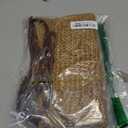 LEVOTIER Woven Straw Crossbody Bags for Women - Handmade Casual Beach Purse