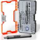 ANVANNA 120-IN-1 Mini Electric Screwdriver Set is a comprehensive electric precision tool kit designed for electronics repair and assembly tasks