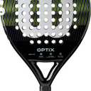 Wilson Optix V1 Padel Rackets - Grip Size 2-4 1/4" (Black/Green)