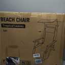 Suteck Zero Gravity Backpack Beach Chair with Canopy for Adults, Oversized