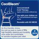 CoolBloom Hemorrhoid Ice Pack (2 Packs) - TPU Ultra-Soft Reusable Gel Pad | Fast Pain & Swelling Relief | Perineal Cold Therapy for Postpartum/Surgery (Women & Men)