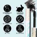 Pacifica Aquarian Gaze Mascara Abyss (Black) Water-Resistant Long Lash Mascara, Lengthening & Smudge-Proof, Vegan & Cruelty-Free