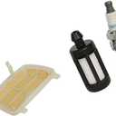 Air Filter Service Fuel Filter and Spark plug Kit Lawn Mower Replacement Parts Set fit for Stihl MS171, MS181 and MS211 Chainsaw Models