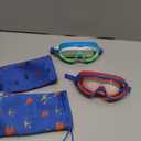 Kids Swim Goggles Age 3-8, Toddler Goggles No Hair Pull,Child Swimming Mask Fabric Strap