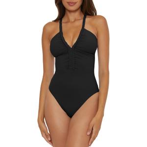 Women's Standard Lake Side Braided Maillot One Piece Swimsuit, Bathing Suits (Medium, Black) Women's Standard Lake Side Braided Maillot One Piece Swimsuit, Bathing Suits (Medium, Black)