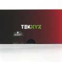 TEKXYZ Reflex Ball with Counter App & Online Community, 2 Difficulty Levels Boxing Ball with Headband, Perfect for Reaction, Agility, Punching Speed, Fight Skill & Hand Eye Coordination Training (Black/Red)