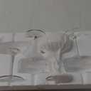 Coupe Glasses Set Of 4,Hand-blow10 Oz Vintage Cocktail Glasses,Ribbed Martini Glasses For Espresso Martini, Champagne,Cosmopolitan,Manhattan,Cocktail Party,Cocktail Glassware Gift Set