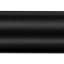 Rustic Curtain Rod, 1 Inch Curtain Rods for Windows 72 to 144 Inches, Blackout Wrap Around Curtain Rod, for Indoor and Outdoor, Simple Modern Design, 30 to 144 Inches, Black