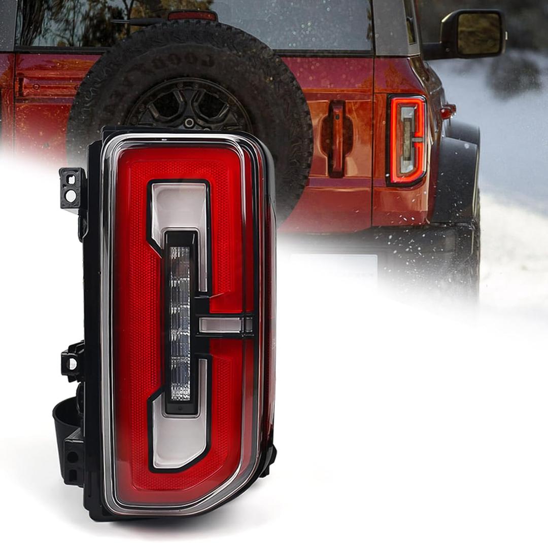Right Tail Light Assembly Fit for Ford Bronco 2021 2022 2023