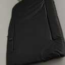 HOPERAN Dual-Sided Heated Stadium Seats for Bleachers with Back Support, 3 Levels Heating Stadium Seating for Bleachers Seat with Backrest, 5 Pockets Portable Stadium Chair for Outdoor (21", Black)