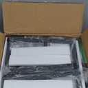 Furologee Nightstand with Fabric Drawer & Storage Shelf, Small Side Table for Small Space, 2 Tiers Industrial End Table for Living Room, Bedroom, Black Oak (1)