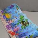 XIYUNTE Baby Bath Mat for Tub Non Slip Kids Bath Mat - 40''x16'' Extra Long Cartoon Bathtub Mat Non Slip Kids Shower Mat Eco-Friendly Toddler Bath Mats with Suction Cups, Machine Washable, Sea Turtle