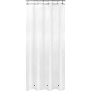 Mrs Awesome Stall Shower Curtain Liner with 3 Magnets 48 x 72 inch, PEVA 8G Thick & Heavy Duty Plastic Shower Curtain for Bathroom, Waterproof, 48x72, Frost