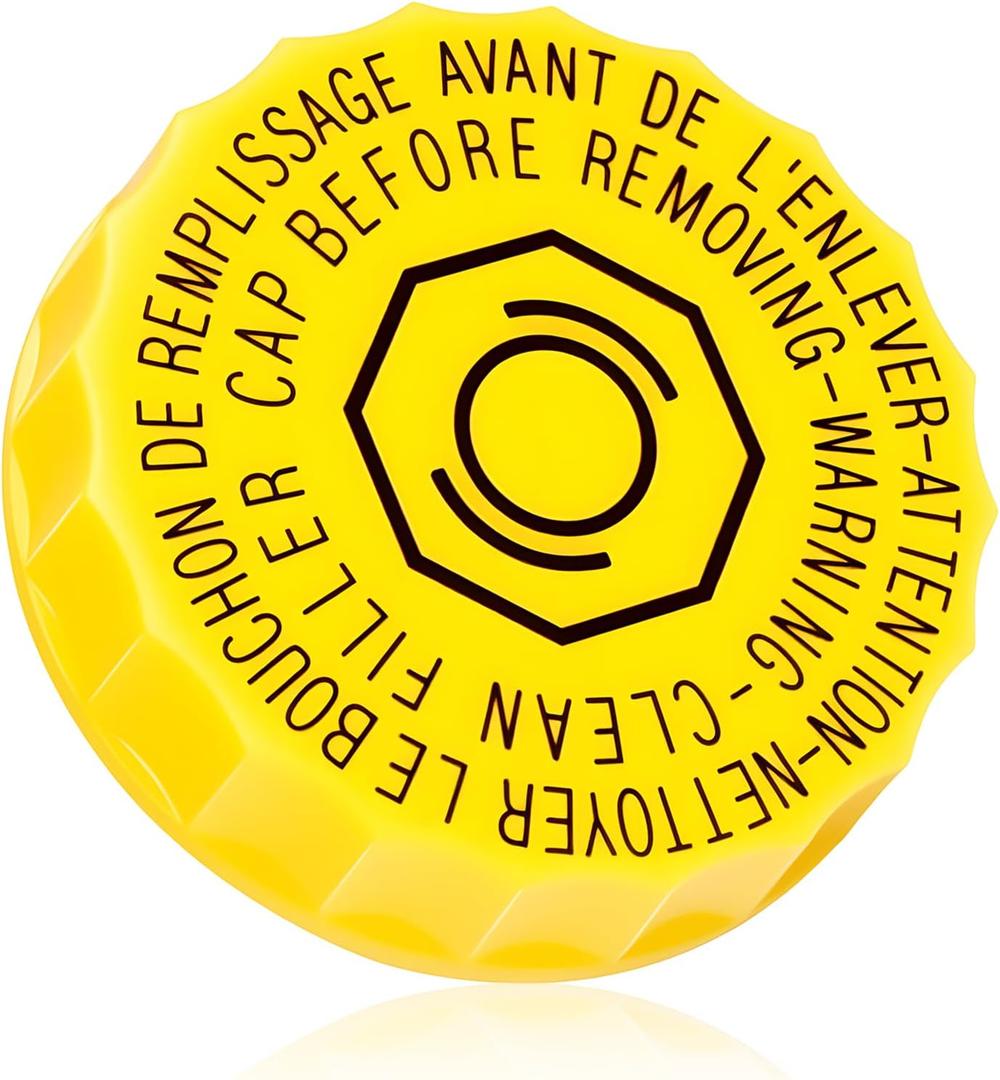 Brake Fluid Cap, Brake Master Cylinder Reservoir Cap Replacement #4683656AB 5014518AA, Compatible with 2001-2017 Jeep Wrangler 2009-2020 Dodge Journey 14-20 Cherokee 17-20 Brake Fluid Reservoir Caps