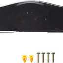 Rear Tailgate Cover Liftgate Garnish Trim Bright Black Replacement for 2004-2009 Base/Touring Hatchback 76801-47060-C0 76801-47040-C0