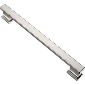 Alzassbg 10 Pack Brushed Satin Nickel Cabinet Pulls, 7 Inch(177.8mm) Hole Centers Kitchen Cabinet Handles for Cabinets and Drawers AL3061SN