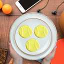 4 x Tennis Ball Cookie Cutter 3" Inch - Sports Cookie Cutters Shapes & Stamp, Tennis Ball Cookie Cutter for DIY Baking Supplies