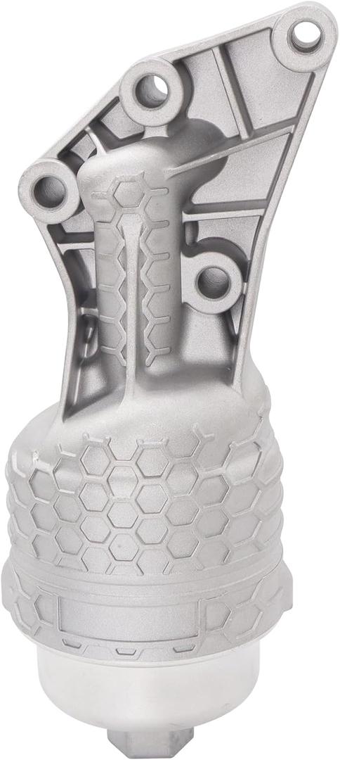 HiSport 26300-3LAA0 Upgrade Aluminum Oil Filter Housing Complete Assembly Compatible with Hyundai Genesis, Genesis G80, Palisade, Replacement for Kia Cadenza, Sedona, Sorento, Telluride