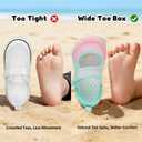 FEETCITY Wide Kids Water Shoes Quick Dry Aqua Socks Barefoot Kids Summer Hiking Shoes Boys Girls Beach Pool Swim Sneakers