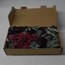 Faux Flower Swag Set of 2, Burgundy Artificial Flowers Swags for Wedding Arch, Wedding Welcome Signs, Welcome Reception Ceremony Signs Decorations