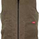 Stormy Kromer Mens Crew Vest, Dark Oak, XX-Large (Brown, XXL)
