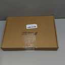 Fullhawl 60 Pcs Small Brown Cookie Treat Bags with Window 4 x 2.36 x 6.7 Inch Brown Kraft Paper Bakery Bags Bulk with Tin Tie for Candy Coffee Bean Goodie Wedding Anniversary Party Favors