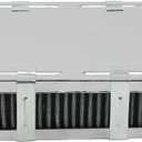 Air Cleaner, Rectangular for Stock VW Carbs, 2-1/16 Inlet, Compatible with Dune Buggy