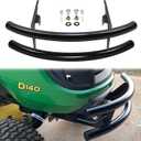JY PERFORMANCE Front Bumper Guard Compatible with John Deere 100 Series 102 115 125 135 145 155C 190C D100 D110 D120 Lawn Tractor Brush Guard