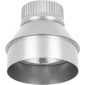 Duct Reducter 5" to 3" Inch Air Ducting Reducer Increaser Air Duct Adapter or Round Metal Pipe Reducer for Bathroom Kitchen Ventilation Systems