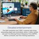 Dell 27 Plus QHD USB-C Monitor - S2725DC - 27-inch QHD (2560x1440) 144Hz 1ms Display, 2 x 3W Speakers, USB-C/HDMI/DisplayPort 1.4 Connectivity, Height/Tilt/Pivot/Swivel, AMD FreeSync - Ash White