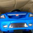 Step2 Whisper Ride II Kids Push Car, Ride-On Car with Seat Belt and Horn, Toddlers and Preschoolers Ages 18 Months4 Years, Max Weight 50 lbs., Quick Fold Handle, Stroller Alternative, Blue (Large)