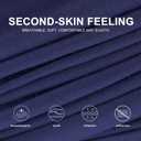 BAMBOO COOL Mens Boxer Shorts Underwear Soft Comfortable Breathable Knit Boxers Short for Men (3 or 5 Pack) (L)