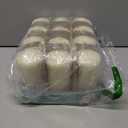 BOLSIUS Set of 12 Ivory Pillar Candles - 2.25-x 4.75 Inch Unscented Dripless Clean Burning Dinner Candle -Wedding Parties Special Occasions