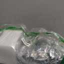 16" Artificial Peperomia Potted Plant in Black Ribbed Ceramic Planter Realistic Faux Green Leaves Tabletop Branches for Indoor Home Office Living Room Shelf Desk Decor, Plant C