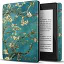 TNP Case for Kindle Paperwhite 10th Gen / 10 Generation 2018 Release - Slim Light Smart Cover Sleeve with Auto Sleep Wake Compatible with Amazon Kindle Paperwhite 2019 2020 Version (Almond Blossom)
